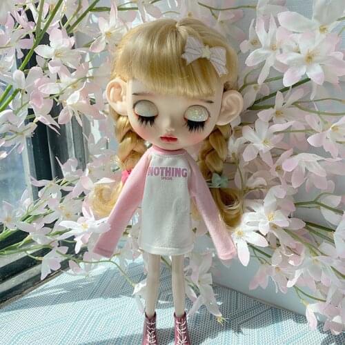 Blyth Doll Clothe Blyth Outfit Suit for 1/6 BJD Licca Body Suit Toy Girl Gift for Doll Customized