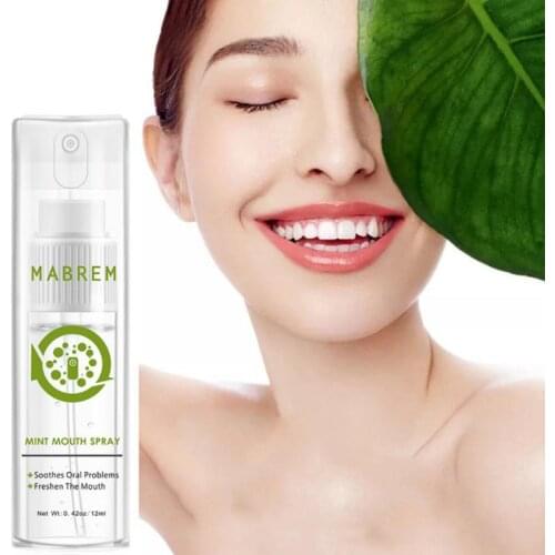 Mint Oral Spray Mouth Spray Breath Freshener Fresh Breath Remove Smoke Breath Remove Bad Breath Small Portable Oral Care