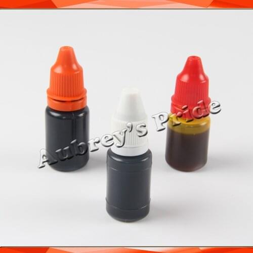 30ML 3Bottle 10ML Flash Ink of Photosensitive Flash Stamping Machine Kit Selfinking Make Seal