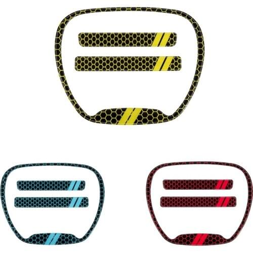 Steering Wheel Emblem Kit Trim Cover for Dodge Challenger Charger 2015-2020 Interior Decoration Accessories