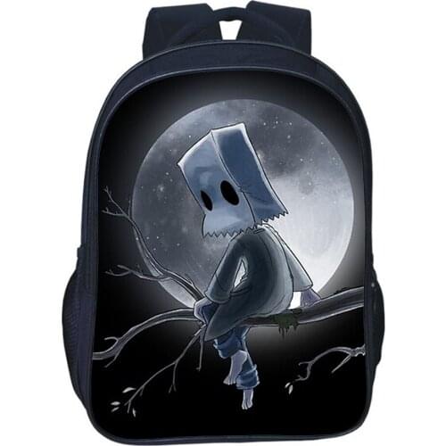 Little Nightmares Backpack Adventure Game Bookbag Kids School Bags Teenage Casual Travel Rucksack School Backpack