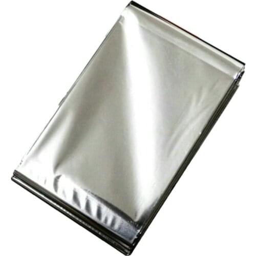 Hypothermia rescue first aid kit camp keep foil mylar lifesave warm heat bushcraft outdoor thermal dry emergent blanket survive