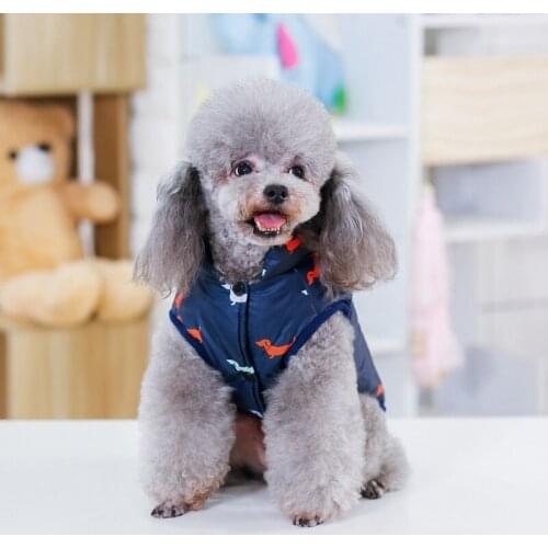 Warm Pet Clothes Autumn Winter Dog Clothes Vest Puppy Pet Coat Jacket for Dogs Vest Dogs Costume Chihuahua Yorkshire