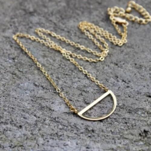 Unique D Pendant Necklace Top Selling Horseshoe Long Link Chain Necklaces Jewelry Best Product for Drop Shipping YP6468