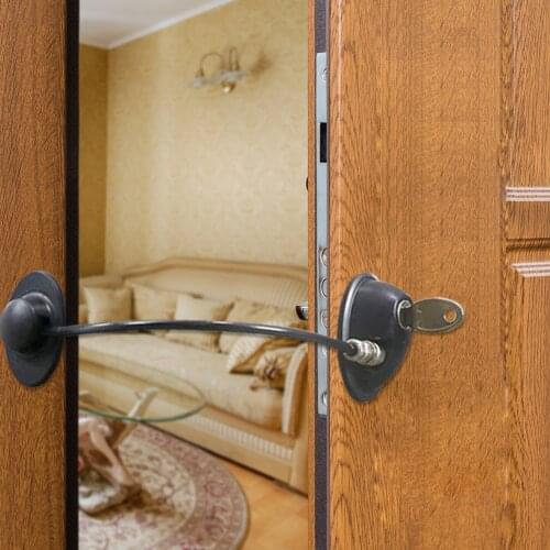 Kids Security Window Locks Children Protection Restrictor Door Stopper Straps Steel Wire Window Limiter Baby Safety Locks