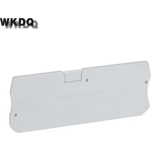 10Pcs D-PT1.5-QU Barrier Plate For PT 1.5 QUATTRO Electrical Connector Din Rail Terminal Block Accessories D-PT 1.5-QU End Cover