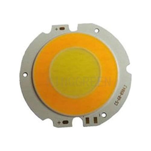 10X NEW design 2*10W2*15W2*20W2*25W double color temperature round cob led light source free shipping