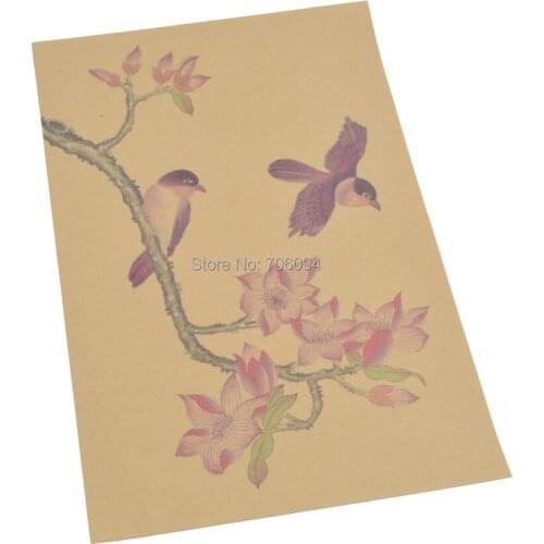 15x21cm & 21x29cm Printed Kraft Wrapping Paper Handmade Wrapping Paper custom Gift kraft Paper 200pcs