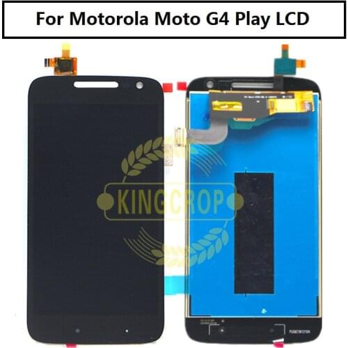 2017 New For MOTO G4 Play LCD Repair For Motorola Moto G4 Play LCD Display With Touch Screen Digitizer Assembly