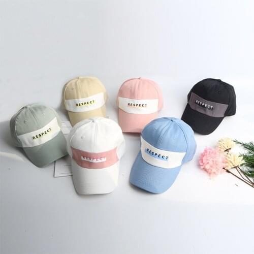 2020 Womens Cotton Adjustable Alphabet Embroidered Solid Casual Baseball Cap Sport Caps Sunhat