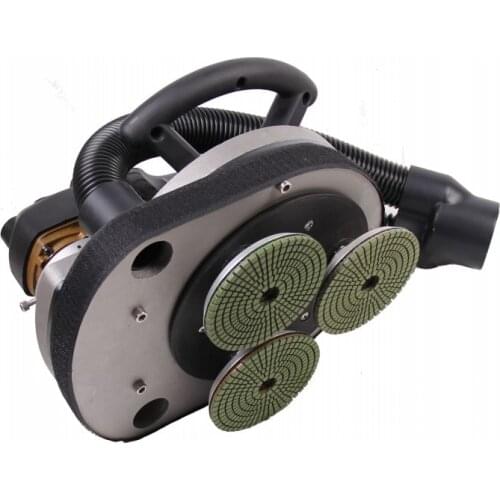 800W MY-3018 Electric Hand Triad Planetary Polisher Dry And Wet Dual Purpose Concrete Marble Granite Stone Wet Grinder