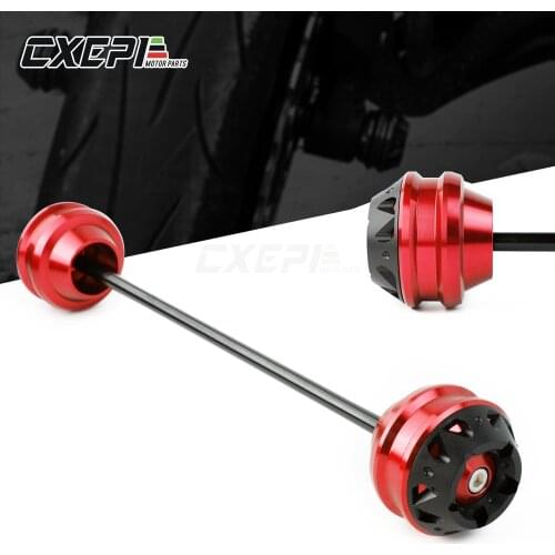 For Ducati Monster 696/795/796/797/821/1100/1200/1200S Motorcycle Front Axle Slider Wheel Crash Pads Protector