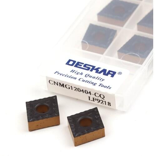 CNMG120404-TM CNMG120408-TM LF9218 External turning tool Carbide CNC blade Lathe turning Insert PVD+CVD two-color coating insert