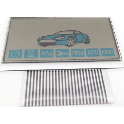 Russian Version A93 Lcd Display Flexible Cable for Starline A93 E90 Remote Controller A93 Lcd Zebra Stripes