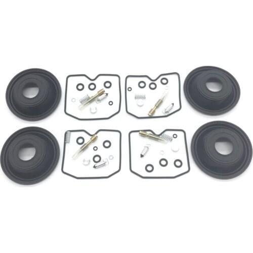 4 Set Carburetor Repair Kit with Vacuum Diaphragm for Suzuki Bandit GSF 600 S 96-03