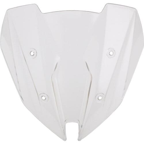 80% Hot Sell Durable PVC Motorcycle Windshield Windscreen Parts for Kawasakis Z250 Z300 13-17