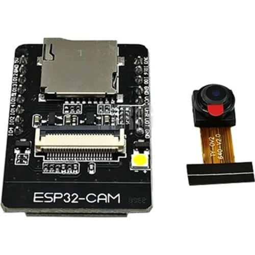 LTRIG custom 1Pcs ESP32-CAM ESP-32S Wi-Fi Serial Module for WiFi ESP32 ESP32 Development Board 5V Bluetooth OV2640 Camera Module