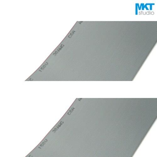 5Meters 0.635mm Pitch Flat Ribbon Cable For 1.27mm FC IDC Shrouded Box Header 40P 44P 50P