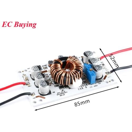 600W Aluminum Plate Boost Step Up Converter Adjustable 10A Constant Current Voltage Power Supply Module LED Driver For Arduino