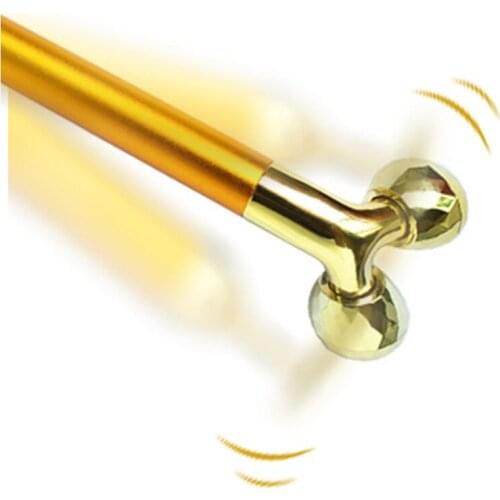 3D Roller Type Household Face-Lifting Stick Facial Massage Beauty Equipment Negative Ion Vibration V Face Artifact Can Firm Skin