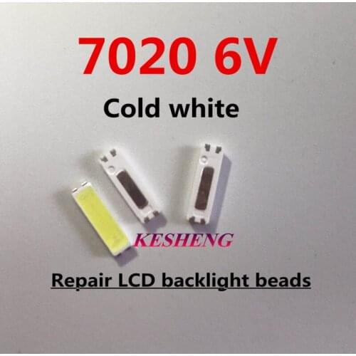 SEOUL LED Backlight LED TV 7020 High Power LED Backlight 1W 6V 98LM Cool White Suitable for LED LCD TV 1000PCS