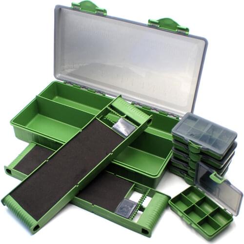 Carp Fishing Tackle Boxes For Leadcore Leader Carp Fishing Rigs Storage Box Fish Hook Bait Rig Case Gadget Box Carp Accessories