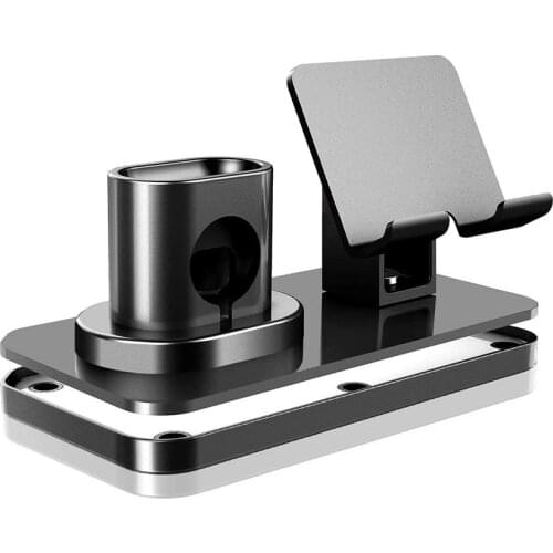 Aluminum 3in 1 Charging Dock For iPhone 12 Pro Mini 11 XR XsMax 8 7 Apple Watch Airpods Charger Holder For iWatch Stand Station