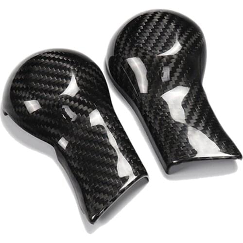 Carbon Fiber Car Shift Knob Cover Trim for Chevrolet Camaro 2010 2011 2012 2013 2014 2015