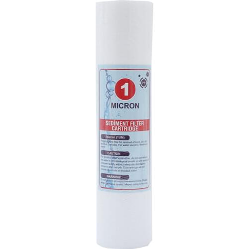 Household Water Sediment Polypropylene Filter 10 "1-5 Micron Pp Water Replacement Cartridge Free Shipping 1 pcs