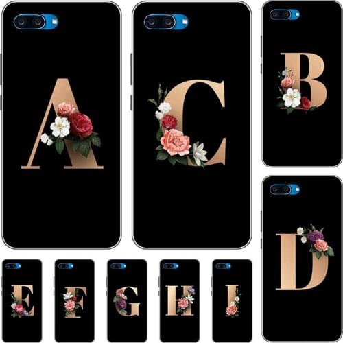 For Huawei Y5 2018/Y5 Prime 2018/Honor Play 7/Honor 7S 7A DRA-L22 5.45" Case Cute Lovely Cartoon Pattern Flowers Letters Cover
