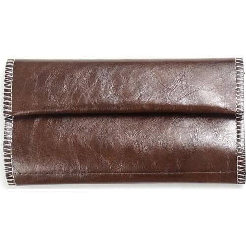 New PU Leather Tobacco Pouch Bag Portable Cigarette Rolling Pipe Tobacco Case Wallet Bag Paper Holder Smoking Accessories