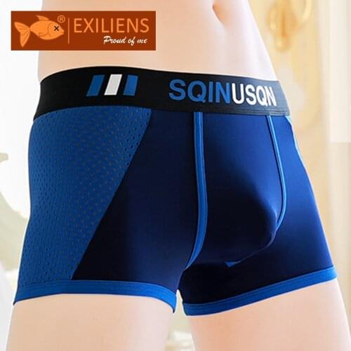 EXILIENS Mens Silk Briefs