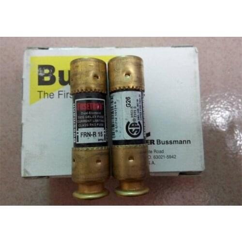 FRN-R-15 delay fuse fuse 14X51 FUSETRON BUSS genuine 15A250V