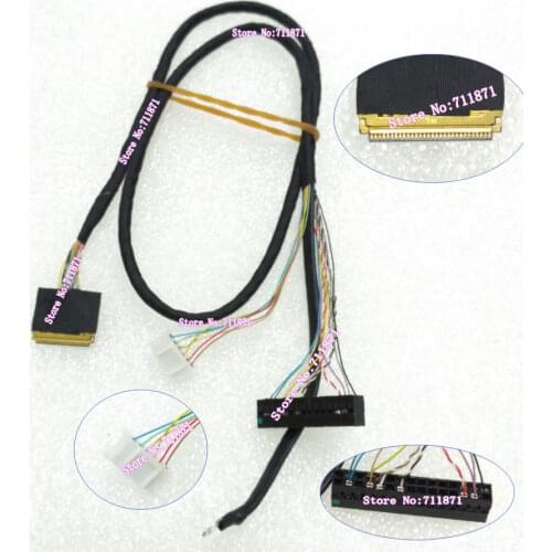 I-PEX 0.5 Pitch 30P 20453 030T eDP Screen Line Cable 1 Lane 2 Lanes 30Pin eDP Screen Cable Line 30P 20453-030T edP Lvds cable