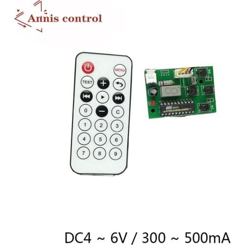 Integrated board 2-phase 4-wire speed regulation with remote control dc 4V 6V stepper motor driver CNC kit