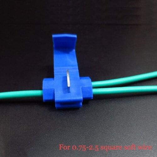 20PCS Terminal Block For 0.75-2.5 Square Cord Universal Quick Connector Free Disconnection Connector