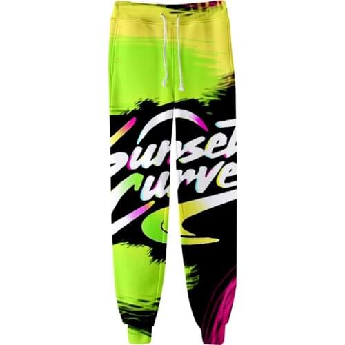 Hip Hop style Casual Trousers 3D Julie and the Phantoms Pants Jogger Mens Casual Sweatpants Harajuku Women Street Long Pants