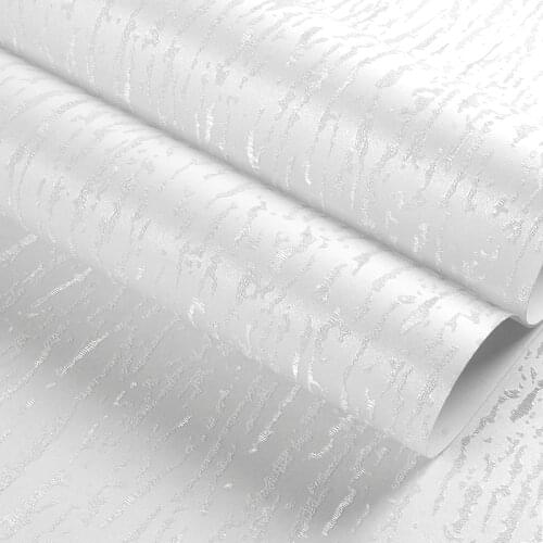 New Imitation Diatom Mud Wallpaper Roll Modern Simple 3d Embossed White Wallpapers Non Woven Wall Paper House Renovation W235