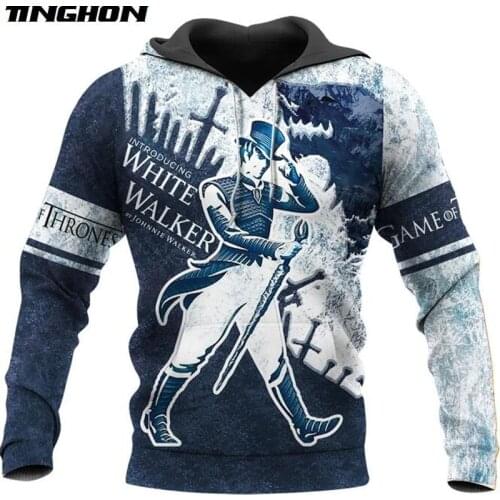 NEW JOHNNIE WALKER hoodies Sweatshirt 3D Print Crewneck Pullover men women hoodies Fashion Casual tops XS-7XL