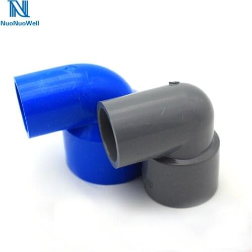 NuoNuoWell PVC Elbow Reducer Connector Socket Adaptor Slip Water Pipe Fittings Hose Repair Quick Coupler 32x25x20mm