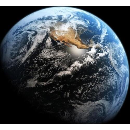 Planet Earth From Space Giant Art Film Print Silk Poster Home Wall Decor 24x36inch