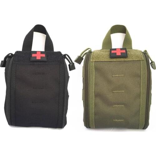 Outdoor Hiking Camping Travel Emergency Medicinal Bag First Aid Kit Medicine Storage Bag Portable Package Emergency Medicine Bag