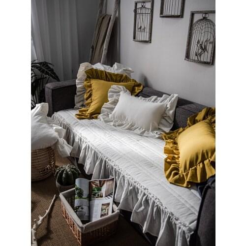 Simple Cotton Four Seasons Universal Sofa Cushion Sofa Towel All-Inclusive Sofa Slipcover Leather Sofa Cushion Cover Cloth
