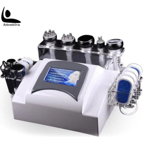 Ultrasound 9 In 1 Skin Tightening Vaccum Dissolve Fat Cavitation Lipo Laser Tightening Slimming Beauty Machine