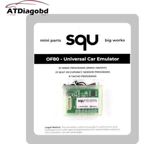 SQU OF68 Universal Car Emulator SQU OF68 Car Emulator Signal Reset Immo Programs Place ESL Diagnostic Seat Occupancy Sensor Too