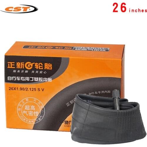 CST mountain bike Tube foldable Bicycle Tires MTB parts 26 Inch Cycling1.25 1.5 1.75 2.125 BMX 26*1 3/8 Cycling Inner Tube