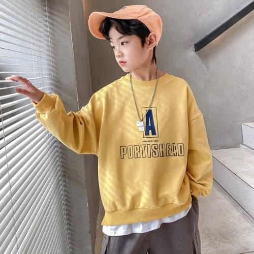 Arrivel Spring Autumn Boys Sweatshirts Jacket Coat Kids Outwear Children Clothes Tops Teenager Sport Beach School High Quality