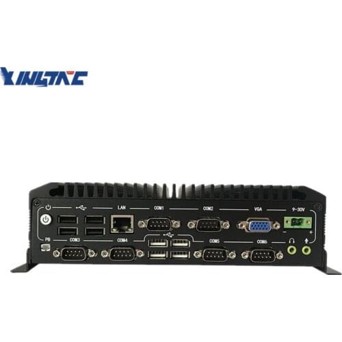 Xingtac MPC-2016 J1900 Quad Core processor 2GB 128GB embedded fanless industrial mini itx case with serial parallel port