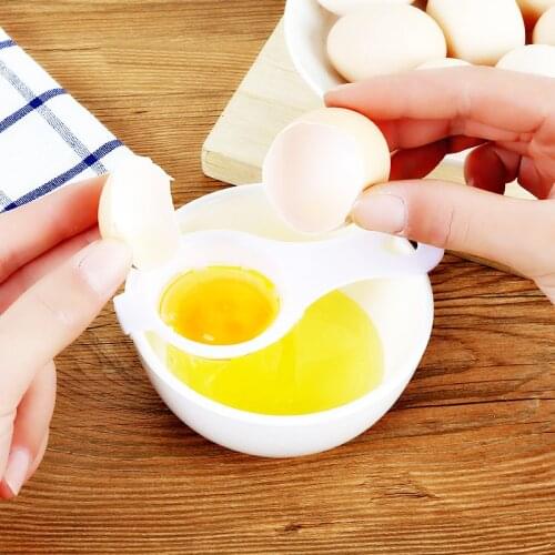 1Piece Kitchen Tools Accessories Egg Separator Sifting Processing Egg Dispenser Baking Tools Kitchen Gadget Supplies