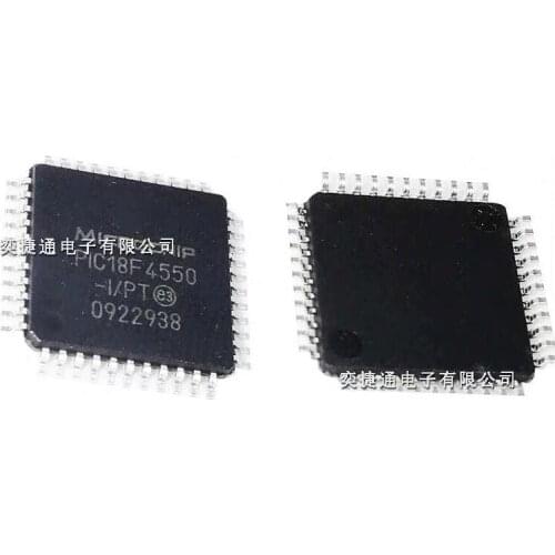 2PCS~10PCS/LOT PIC18F4550-I/PT QFP44 New original